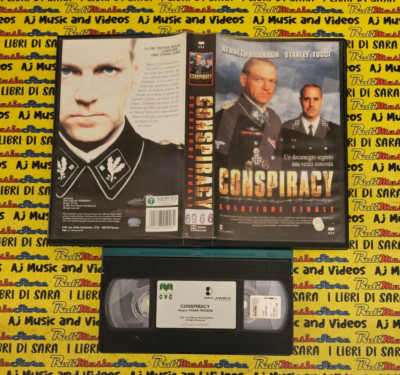 VHS Film CONSPIRACY Endlösung KENNETH BRANAGH STANLEY TUCCI 2001 CVC (F42