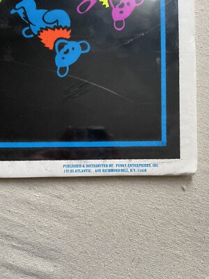 Grateful dead dancing bears poster