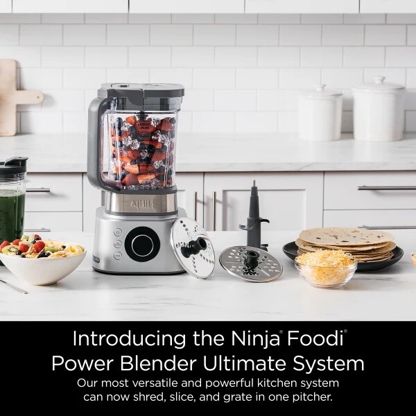 Ninja Foodi Power Blender Ultimate System 1600w Peak Wattage 1200W