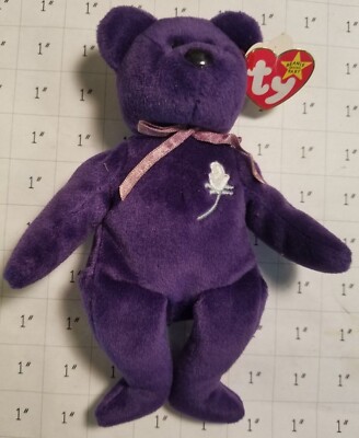 Very Rare Princess Diana limited edition TY Beanie Baby Babies