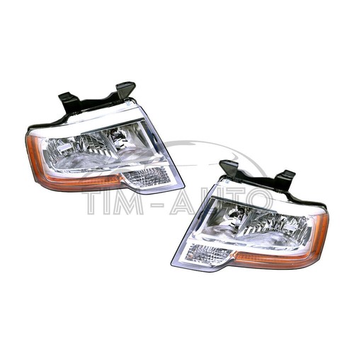 2PCS Headlights For Ford Expedition 2015 2016 2017 Reflector Type LH & RH - Picture 10 of 10