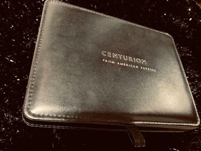 American Express Centurion Black card holders limited Jewelry Box 