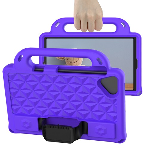 For Lenovo Tab M8 M10 FHD Handle Stand Crossbody Case Kids Shockproof Cover - Picture 39 of 63
