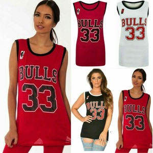 bulls basketball jersey womens