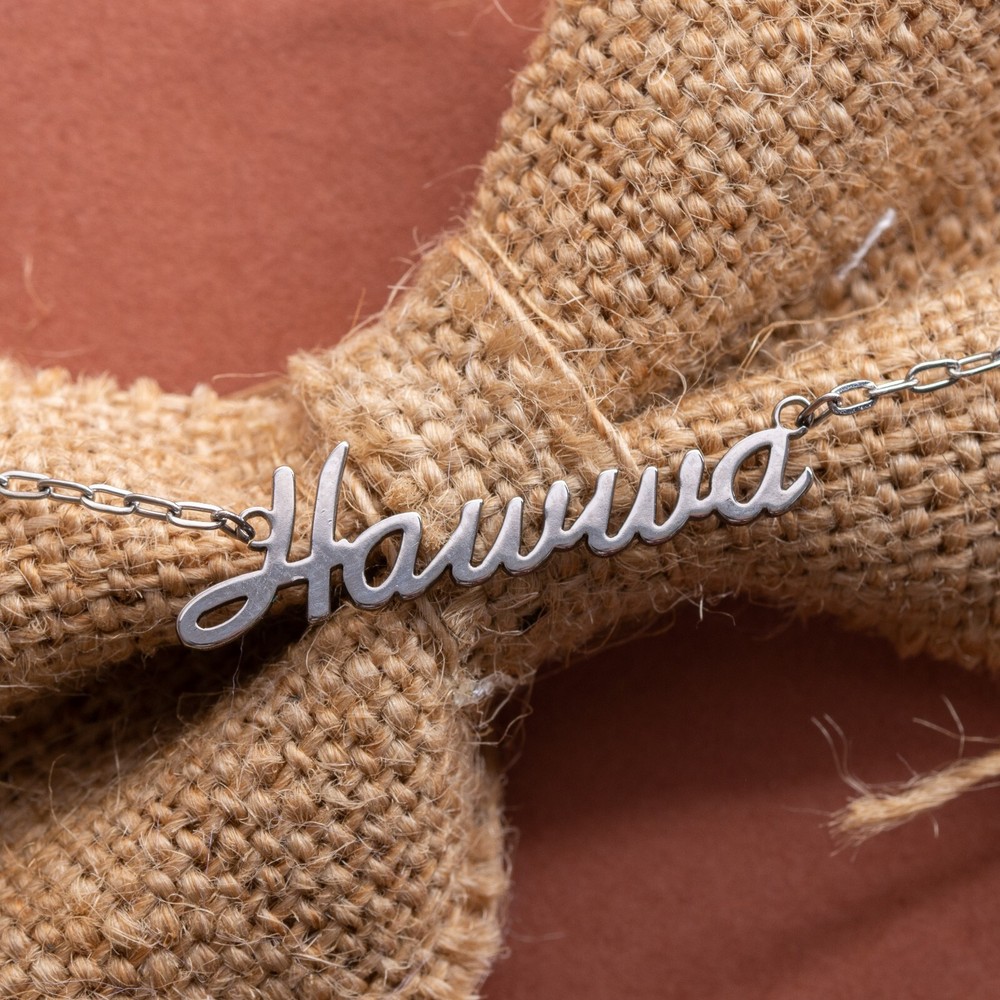 Custom Stainless Steel Any Name Necklace Personalized Nameplate Pendant Gift