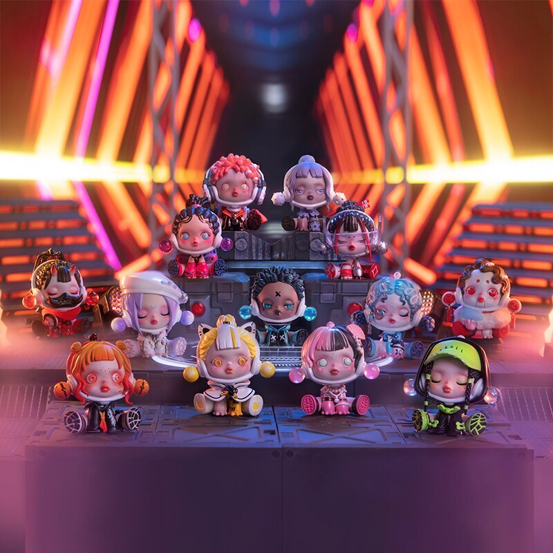 POP Mart Skullpanda City of Night Series Series Blind Box