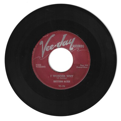R & B 45 THE RHYTHM ACES I WONDER WHY ON VEE JAY  VG ORIGINAL