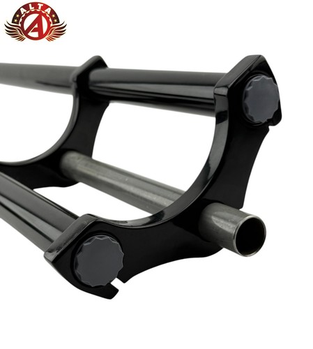 ALTA Triple Tree Fat Bike, 1-1/8" (28.6mm) Aluminum Crown Disk Brake Fork BLACK. - Picture 5 of 5