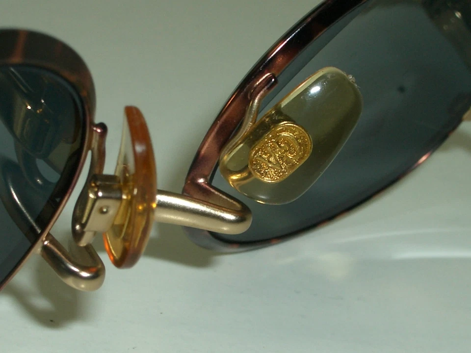 DAMAS GIORGIO ARMANI PEQUEÑAS 49[]20 145 ELEGANTES LENTES MARRONES GAFAS DE SOL REDONDAS NUEVAS Foto 4 de 4