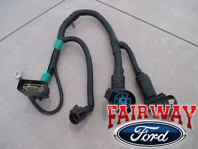 05 Thru 07 F 150 Oem Genuine Ford 7 Pin Trailer Tow Wiring Harness Connector New Ebay