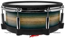 Wrap for Roland vDrum Shell PD140 Exotic Wood Zebra Wood Burst Deep Blue