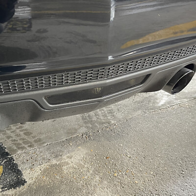 Chrome Delete Blackout Overlay For 2015-19 Cadillac ATS Front Grill Outer Trim E