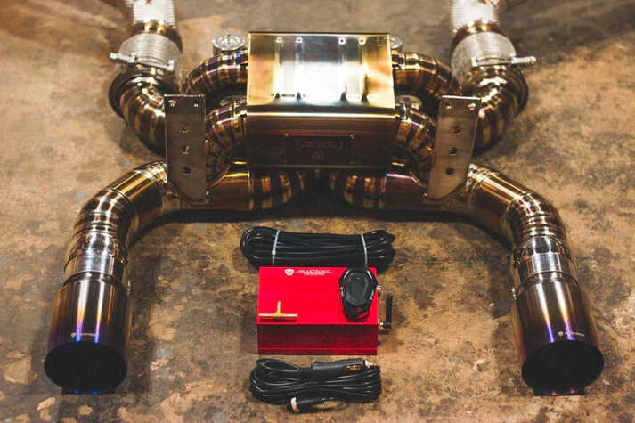 Valvetronic Designs Double X Pipe F1 Exhaust System For 2018-2022 Mclaren 720S