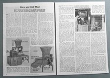 Original 1945 Electric Farmer Article Features J C Tanner of Jackson Michigan