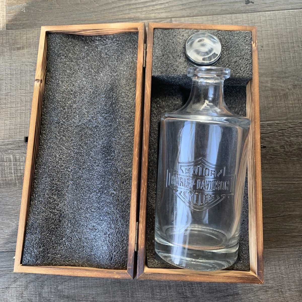 Harley davidson 2024 whiskey decanter set