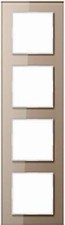 Jung Rahmen AC584GLCH - 4-fach, Waagerechte und Senkrechte, Glas, Champanger Neu