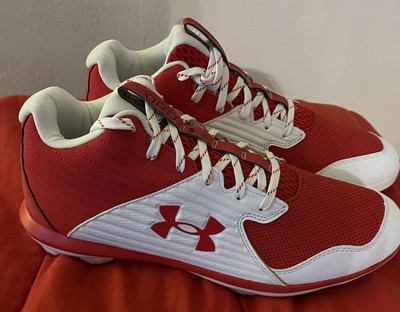 UA Yard Mid TPU Baseball Cleats Size 