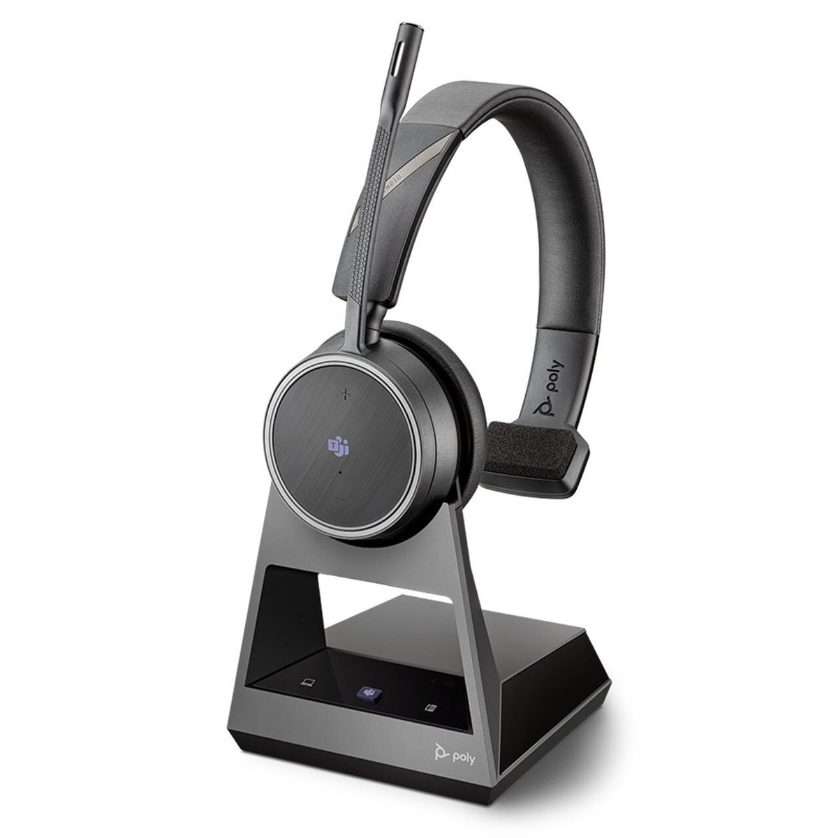 POLY VOYAGER 4210 OFFICE Mono Headset 2-WAY BASE MS TEAMS USB-C