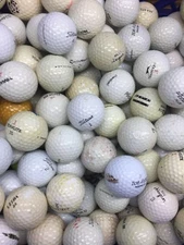100 Hit-Away Shag Practice Range Used Golf Balls - 2A Grade AA