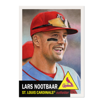 Topps MLB Living Set  636 LARS LOOTBAR STL CARDINALS JAPAN PRESALE