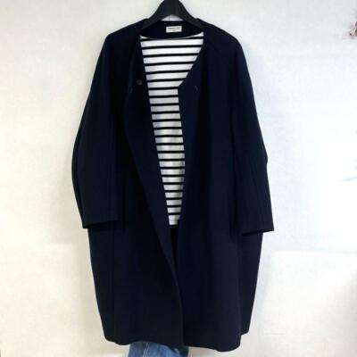 Veronique Leroy Black Coat, Size M (38), Unique Design Veronique Leroy Black Coat, Size M (38), Unique Design