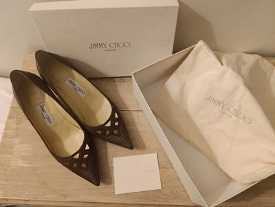 jimmy choo Heels Cuir Escarpins Avec Boîte - Photo 1/4