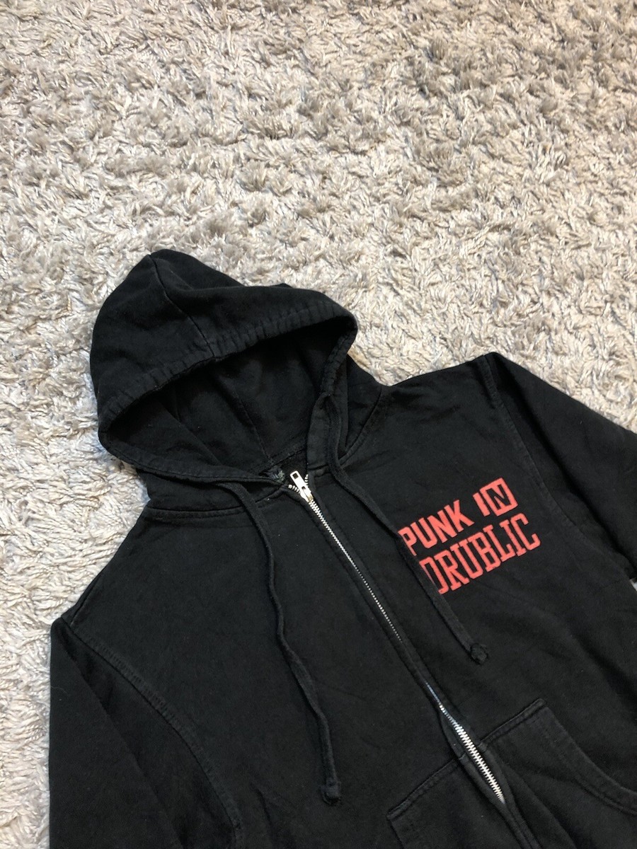 NOFX Hooded Sweatshirt Full Zip Punk Rock Band Size Small NOFX Hooded Sweatshirt Full Zip Punk Rock Band Size Small