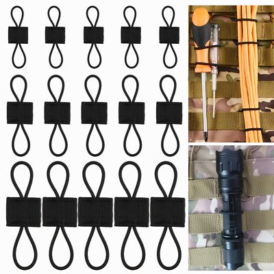 Molle Accessories Kit of Attachments D-Ring Grimloc Locking Gear Clip