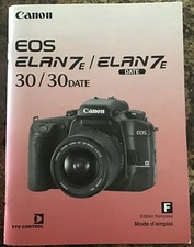 Original Canon EOS Elan 7E Instruction Manual- French