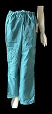 Dickies Teal Blue Scrubs Trousers Size M EDS Signature Natural Rise