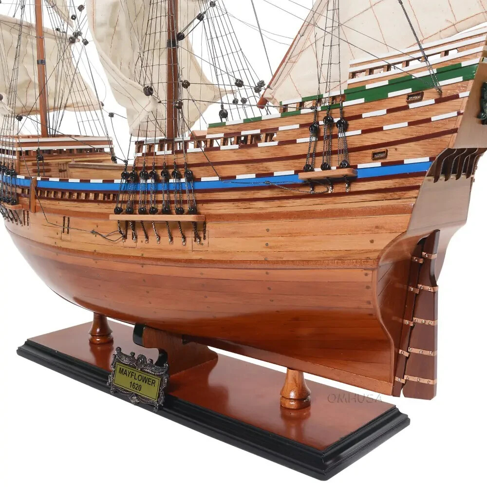 Mayflower 1620 Wooden Tall Ship Model 30