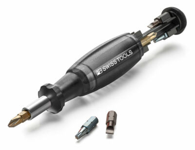 SWISS TOOLS PB 6464   Taschenwerkzeug mit integriertem Bitmagazin und 8 Bits