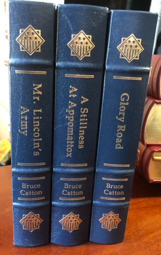 'Armee des Potomac' Serie Bruce Catton Bürgerkrieg 3 Vol. Easton Press Set 1990 - Bild 2 von 7