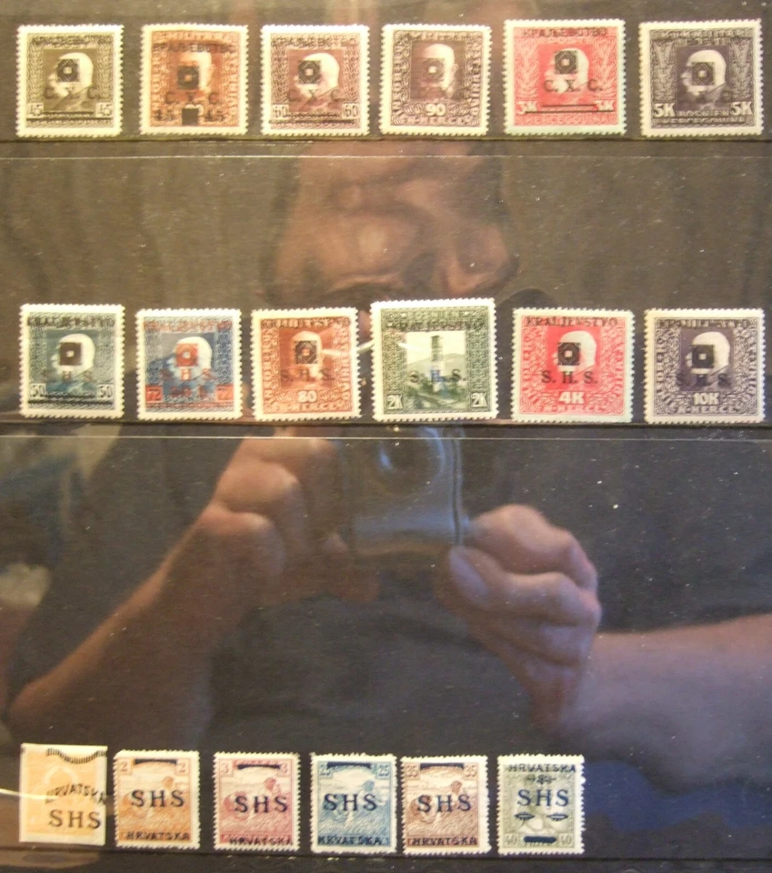 Mint Postage & Postage Due Stamps Bosnia-Herzegovina Overprinted 1918 - 1919! - Image 3 of 4