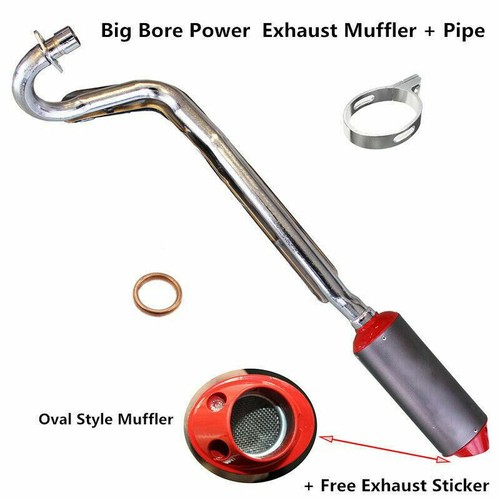 For Honda CRF50 Racing Exhaust System Muffler Big Bore 38mm Dirt