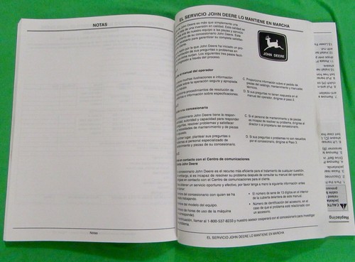 John Deere F735 Front Mowers English & Spanish Operator's Manual OMTCU12447 - Picture 7 of 12