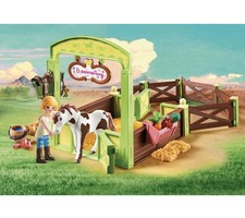 playmobil lucky and spirit with horse stall