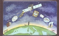 TK123 - A 16 08.92 Telekom - Telecommunications Satellite System Copernicus, Full 6 DM