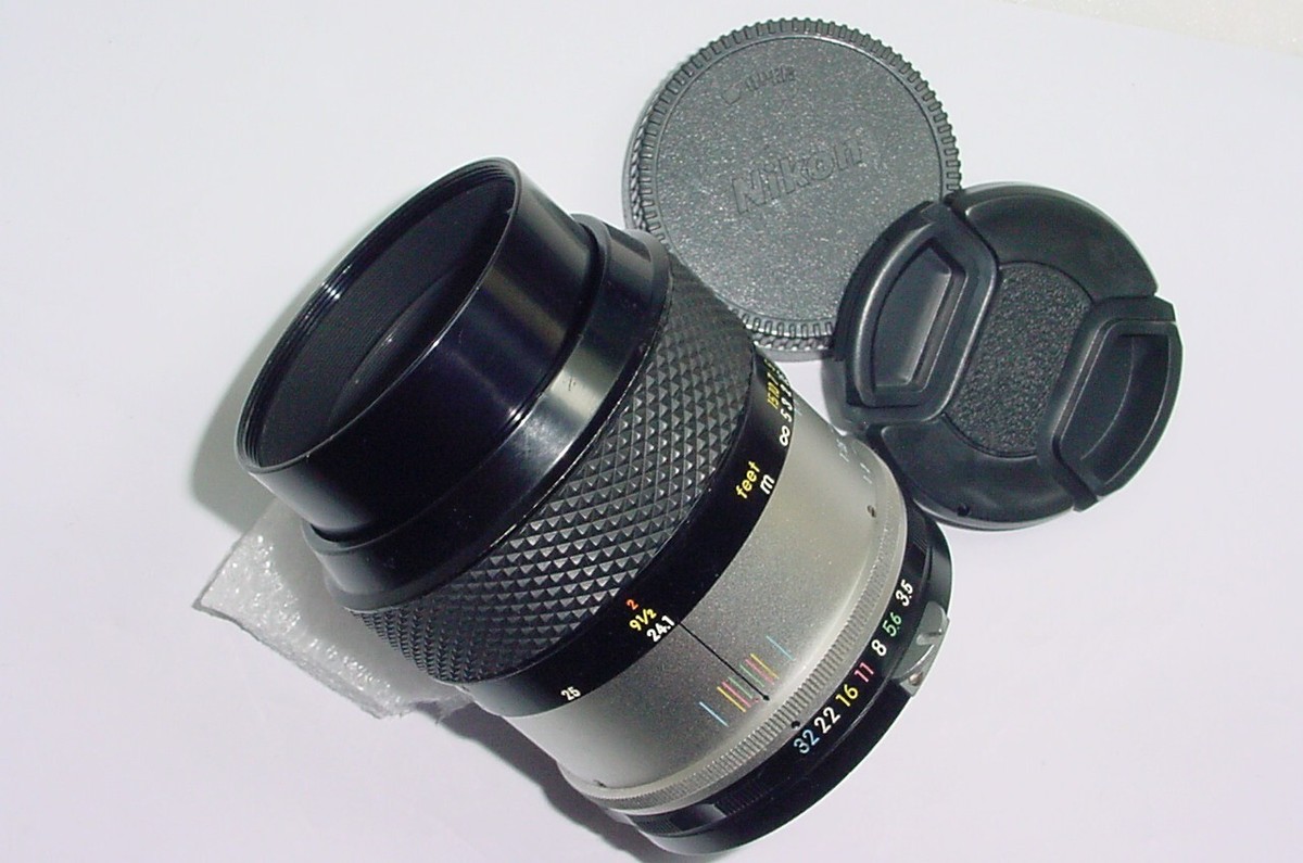 Nikon F、Micro-Nikkor Auto 55mm（レンズ・カバー付 Nikon F、Micro-Nikkor Auto 55mm（レンズ・カバー付 【公式通販】