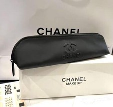 Chanel Toiletry Cosmetic Makeup Travel Pouch Clutch Pencil Bag from Japan