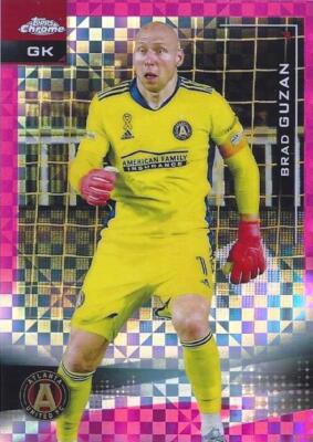 2021 Topps Chrome Major League Soccer Pink X-Factor base cards (11 - 20) - MLS