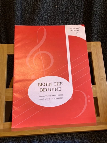 Cole Porter / Julio Iglesias Begin the Beguine sheet music vocals piano acc. Warner