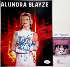 WWE WWF Alundra Blayze Signed 8x10 Photo E Autograph Madusa JSA COA
