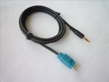 Adaptador de audio de conexión de cable auxiliar para ALPINE KCE-236B CDA-9884 CDA-9886M MP3/