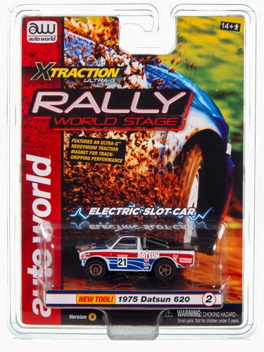 Auto World Xtraction 1975 Datsun 620 Pickup Truck Combo HO Slot Car - Picture 9 of 9