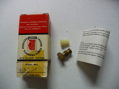 #ad New Craftsman Tecumseh Engine Motor Carburetor Bowl Nut Jet 632280 $13.73