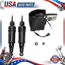 Rear Air Shock Absorbers With Compressor Set Of 3 For Nissan Armada 2017-2020