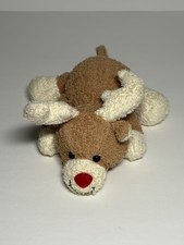 Vintage Rudolph the Red Nosed Reindeer Terry Cloth Plush Christmas Stuffed Toy