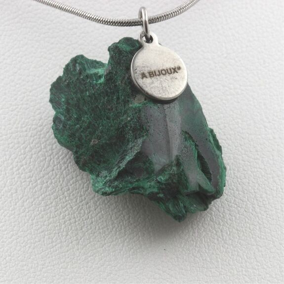 Collier malachite brute authentique du Congo pour connection spirituelle - 3