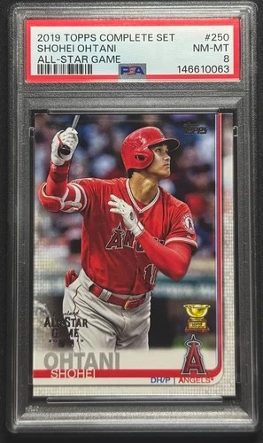 2019 Topps Shohei Ohtani #250 All-Star Game Stamp PSA 8 NM MINT ROOKIE CUP